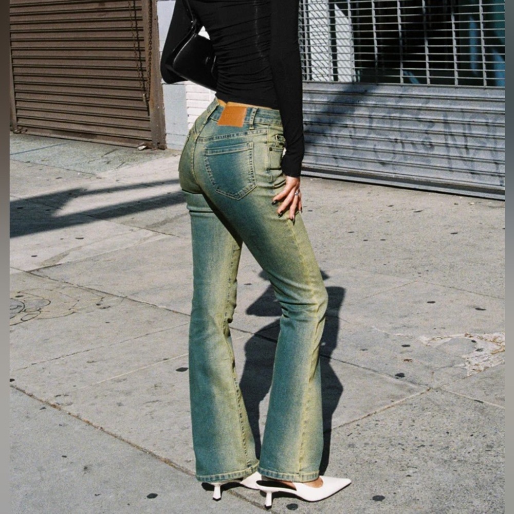 Princess Polly Sandman flare jeans